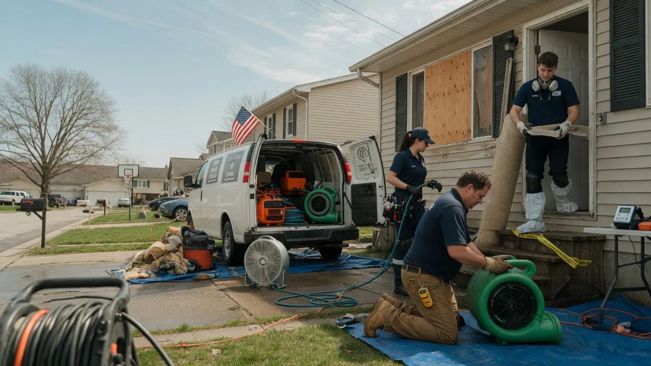 Water Damage Restoration in Drewryville, VA near me